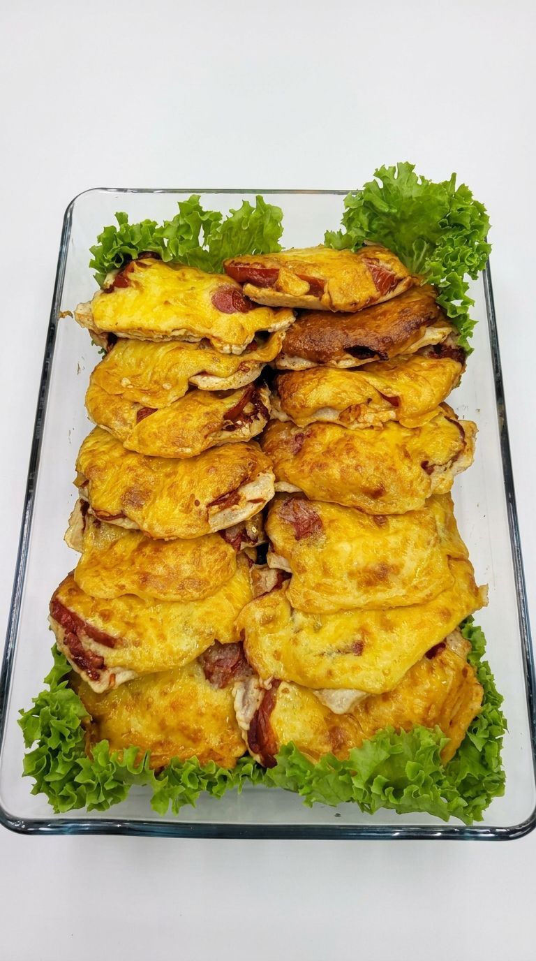 Филе индейки с помидором и сыром